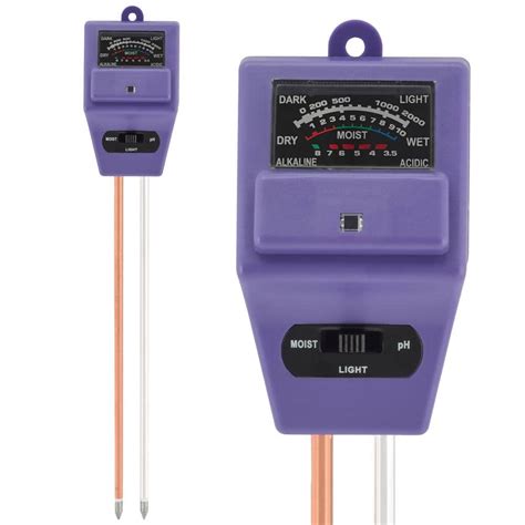 worm compost moisture meter|Light, soil pH and moisture meter .